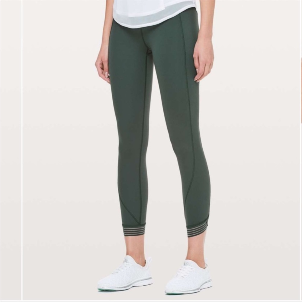 LULULEMON!! Find focus 7/8 25 size 6!! Deep Ivy - Picture 9 of 14